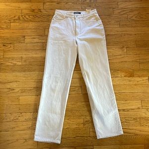 Vintage Cambio white high waisted “sharon” jeans